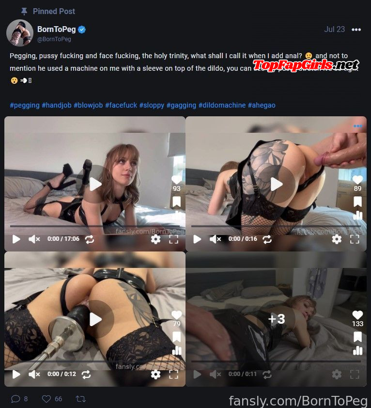 BornToPeg Nude aka borntopegppv Leaked — 9/10